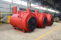 Промышленный парогенератор на твердом топливе